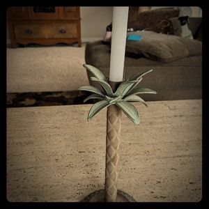 Pineapple tree candle holder